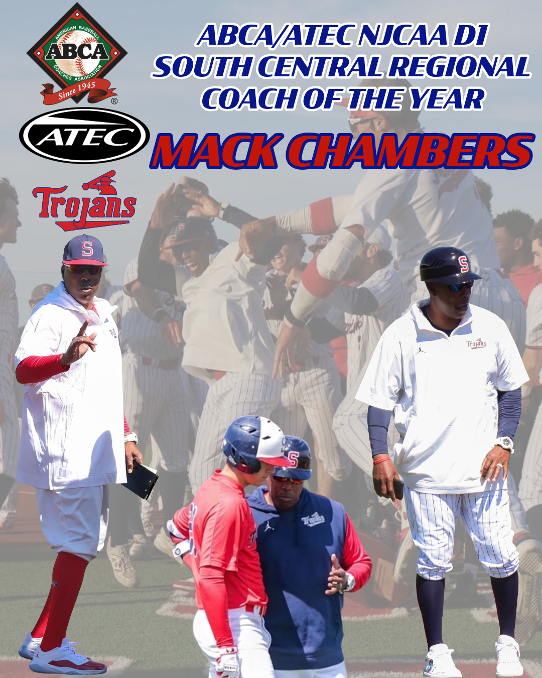 ABCA/ATEC NJCAA DI South Central Regional Coach of the Year